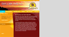 Desktop Screenshot of eastcapeguild.com
